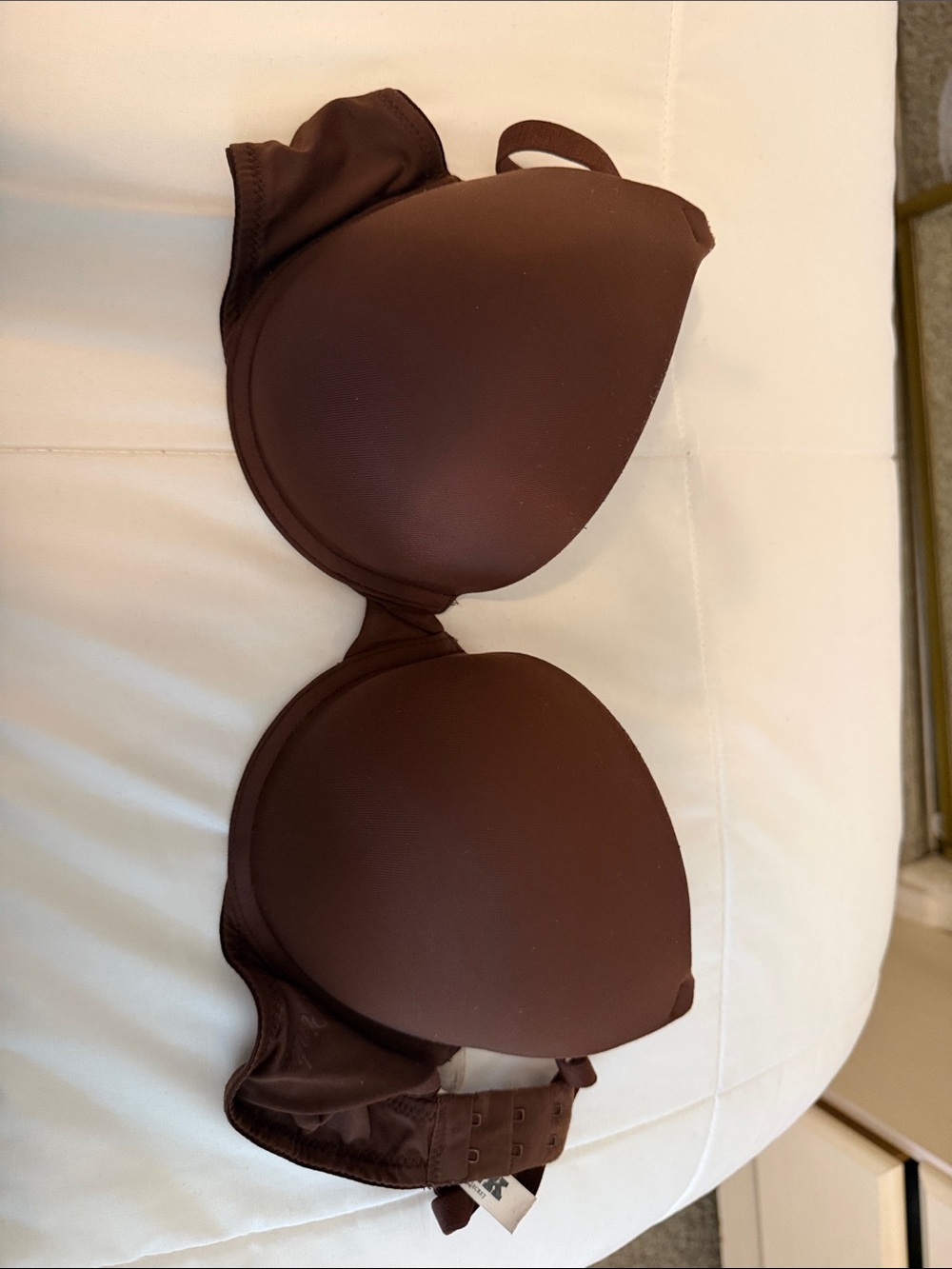 PINK brown Smooth T-Shirt Bra